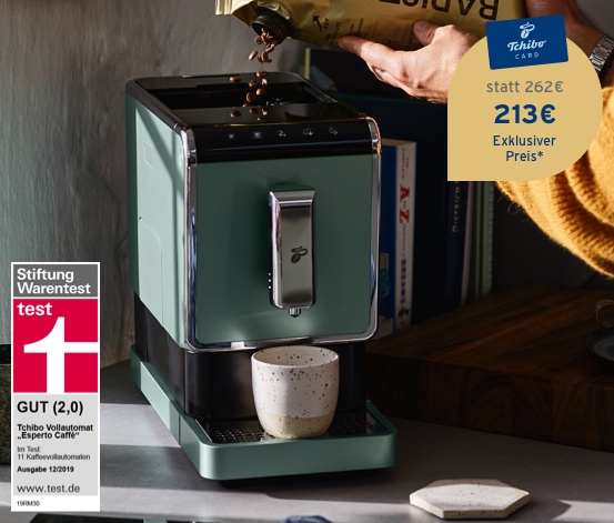 Tchibo Kaffeevollautomat »Esperto Caffè«, Mint online bestellen bei Tchibo  394067