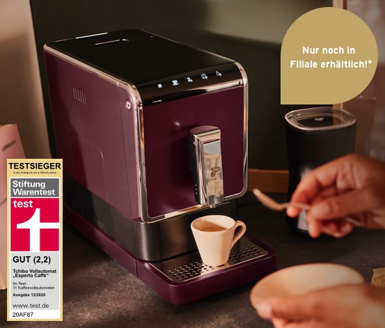 Tchibo Kaffeevollautomat »Esperto Caffè«, Dark Red online bestellen bei  Tchibo 603134