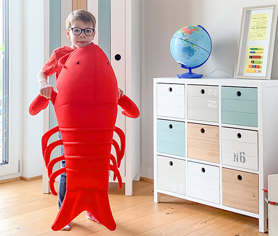 Westmann schwimmender Sitzsack »Poolfreund Lobster« online bestellen bei  Tchibo 611912