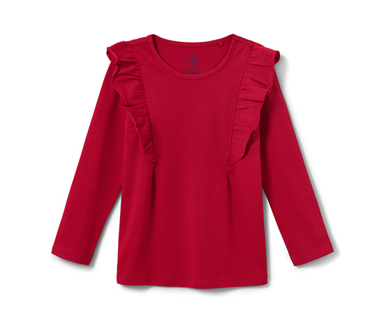 Kinder-Langarmshirt, rot online bestellen bei Tchibo 668256
