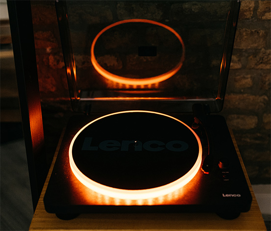 Lenco Plattenspieler »LS-50LEDBK« online bestellen Tchibo 651253 bei