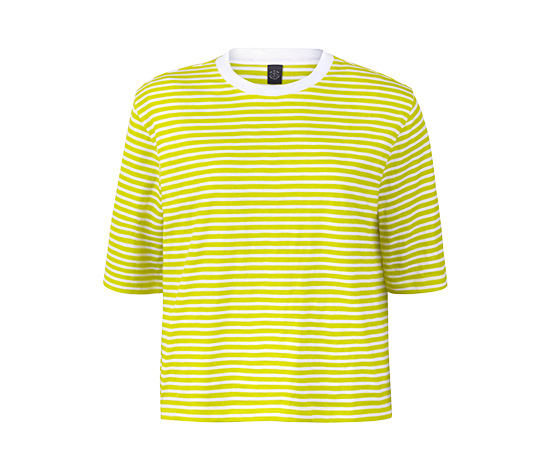 Gestreiftes T-Shirt, gelb online bestellen bei Tchibo 617417