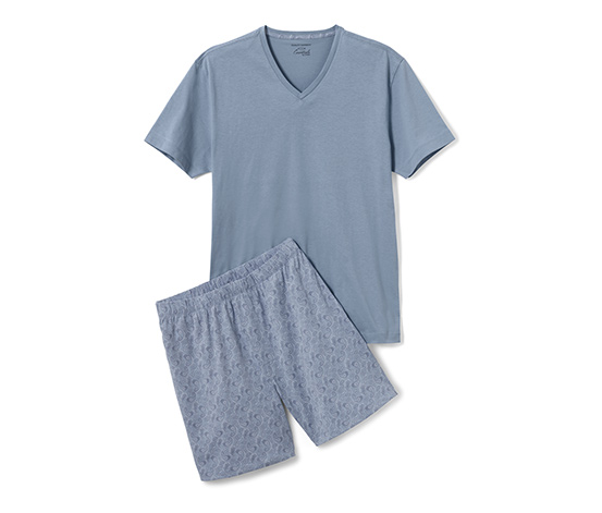 Shorty-Pyjama, Alloverprint online bestellen bei Tchibo 657689