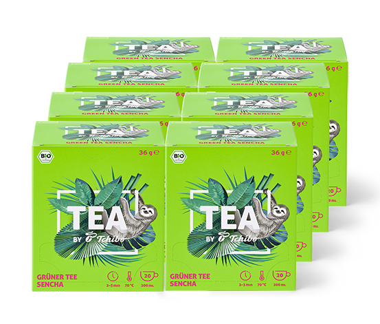 TEA by Tchibo Bio Grüner Tee Sencha - 8x 20 Teebeutel online bestellen bei  Tchibo 516995
