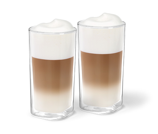 Set aus 2 Qbo Latte Macchiato Gläsern und 4 Qbo Kühlwürfeln online  bestellen bei Tchibo 527238