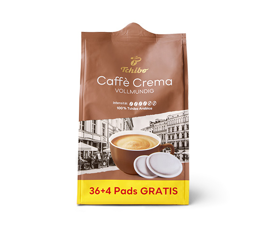 Caffè Crema Vollmundig - 36+4 Pads online bestellen bei Tchibo 483802