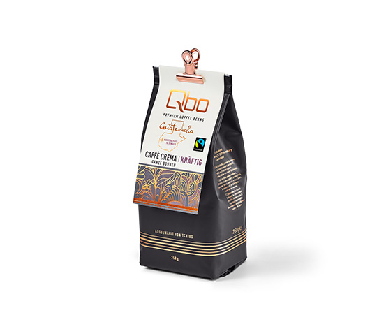 Qbo Premium Coffee Beans »Kooperative Tajumuco« Caffè Crema Kräftig - 250 g  Ganze Bohne online bestellen bei Tchibo 526475