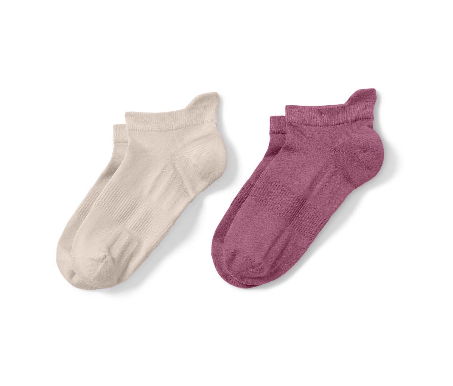 Tchibo 2 Sportsneaker-Socken, bei Paar 661797 bestellen lila/beige online