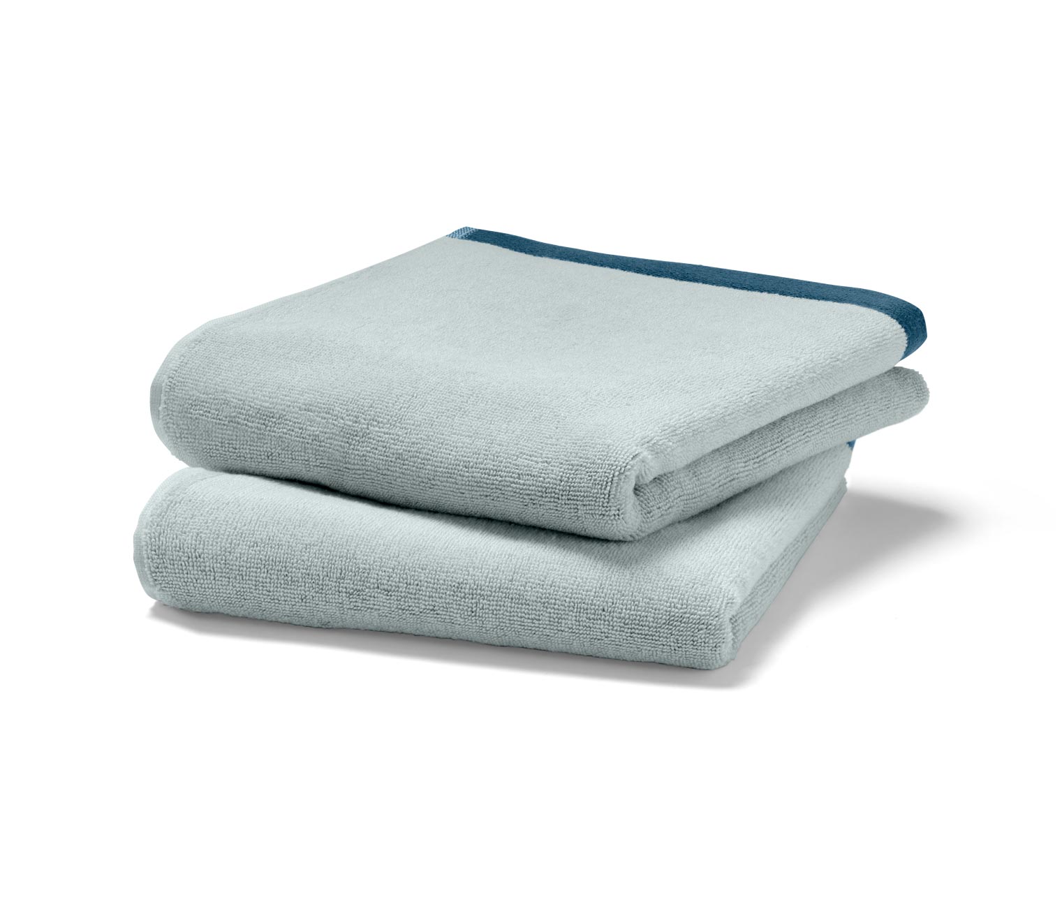 2 hochwertige Jacquard-Handtücher, blau online bestellen bei Tchibo 654605