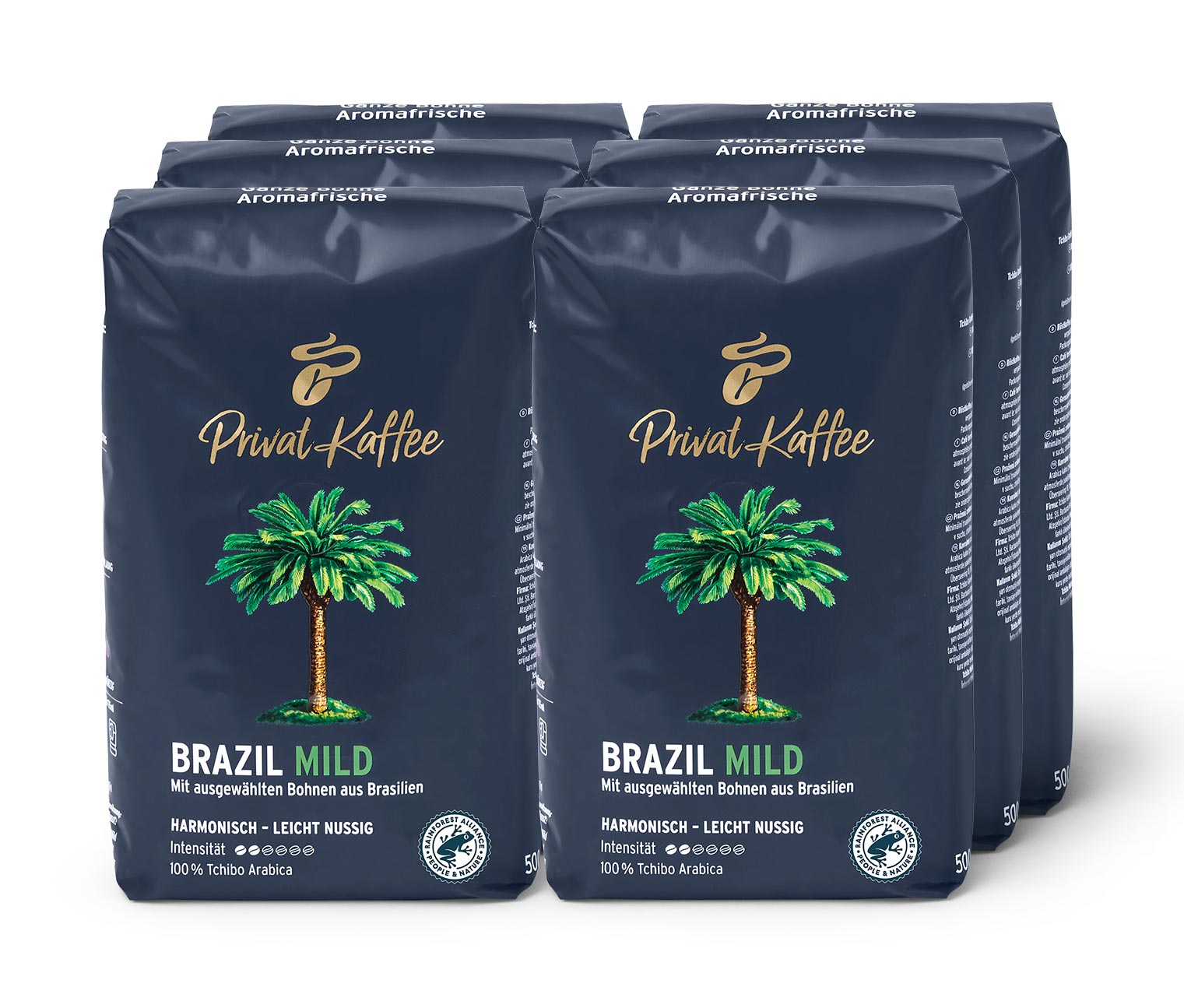 Privat Kaffee Brazil Mild - 500 g Ganze Bohne online bestellen bei Tchibo  8106