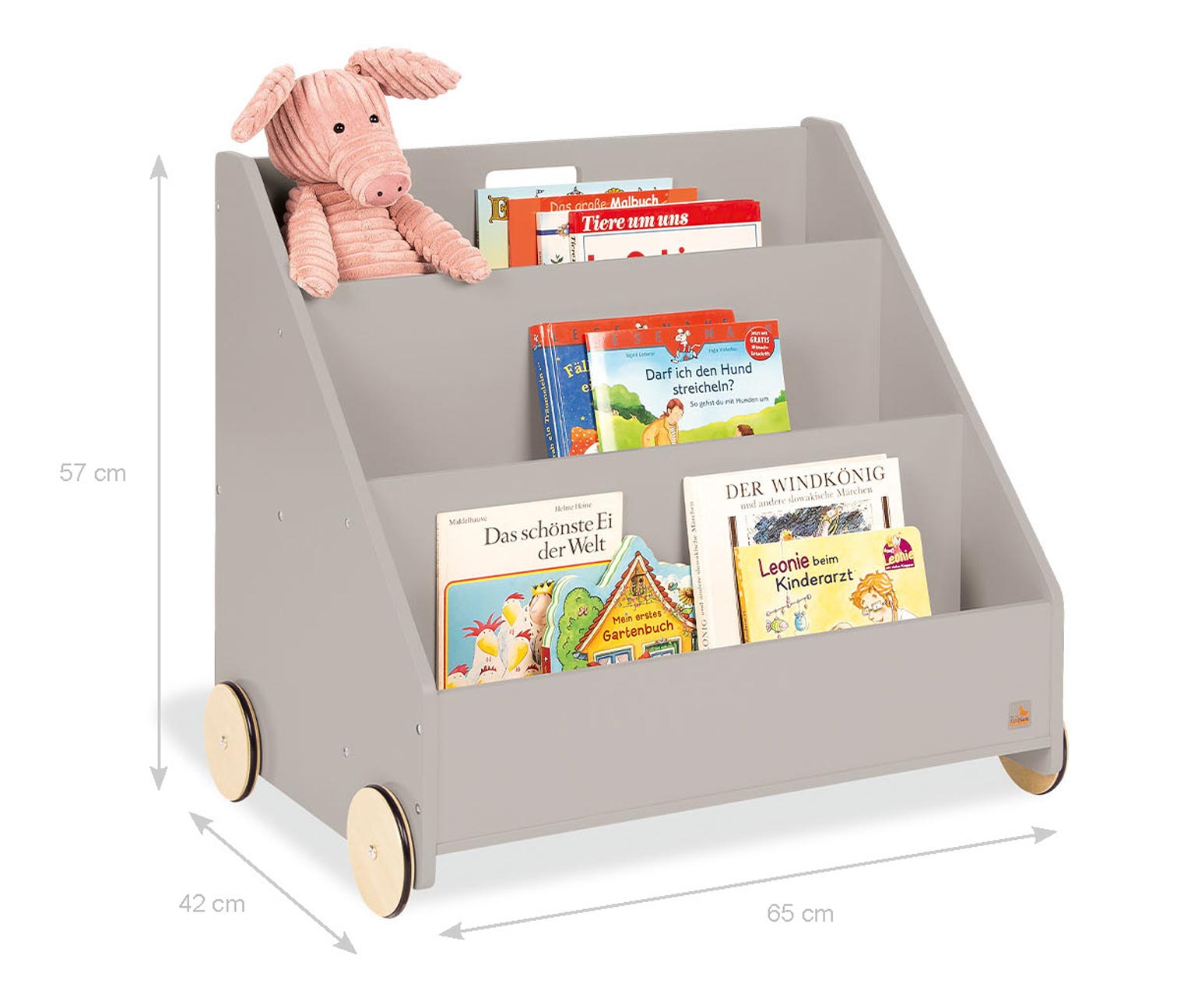 Pinolino Kinderbücherregal »Lasse«, bestellen Tchibo grau bei online 664249