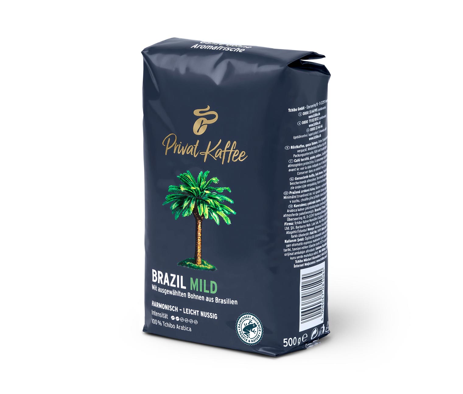 Privat Kaffee Brazil Mild - 500 g Ganze Bohne online bestellen bei Tchibo  8106