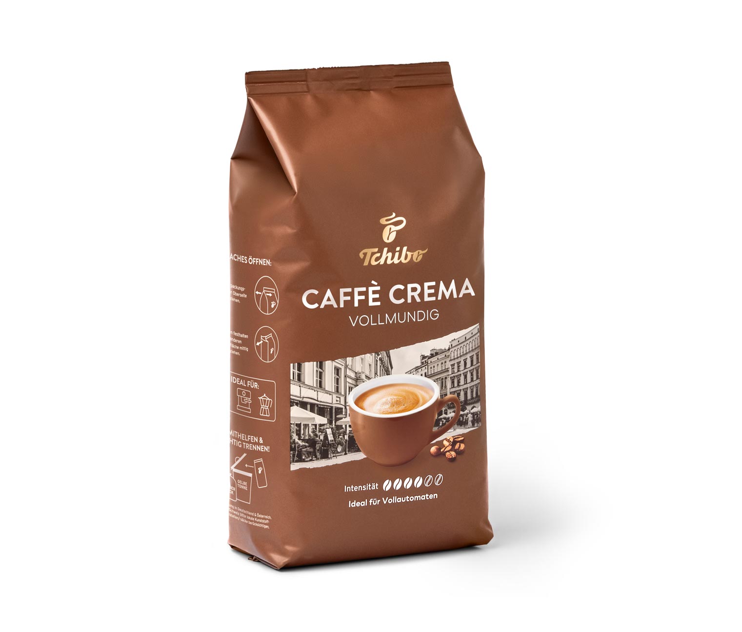 Caffè Crema Vollmundig - 1 kg Ganze Bohne online bestellen bei Tchibo 481603