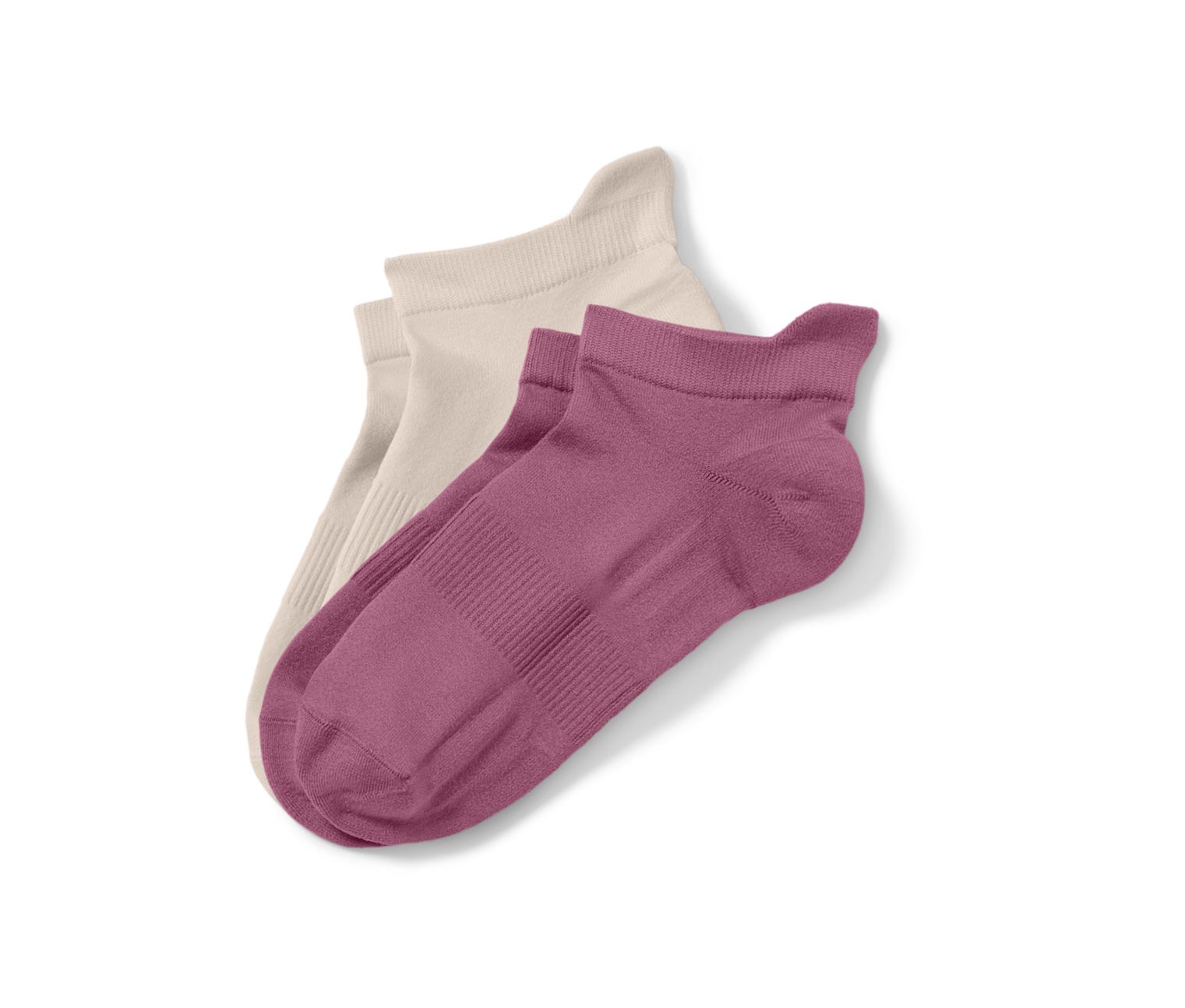 2 Paar Sportsneaker-Socken, lila/beige online bei Tchibo bestellen 661797