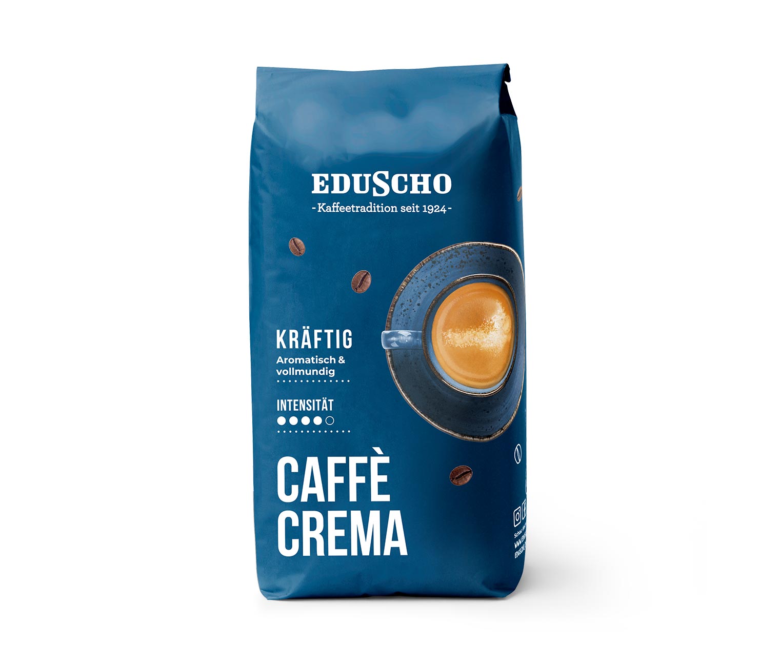 Eduscho Caffè Crema Kräftig - 1 kg Ganze Bohne online bestellen bei Tchibo  522680