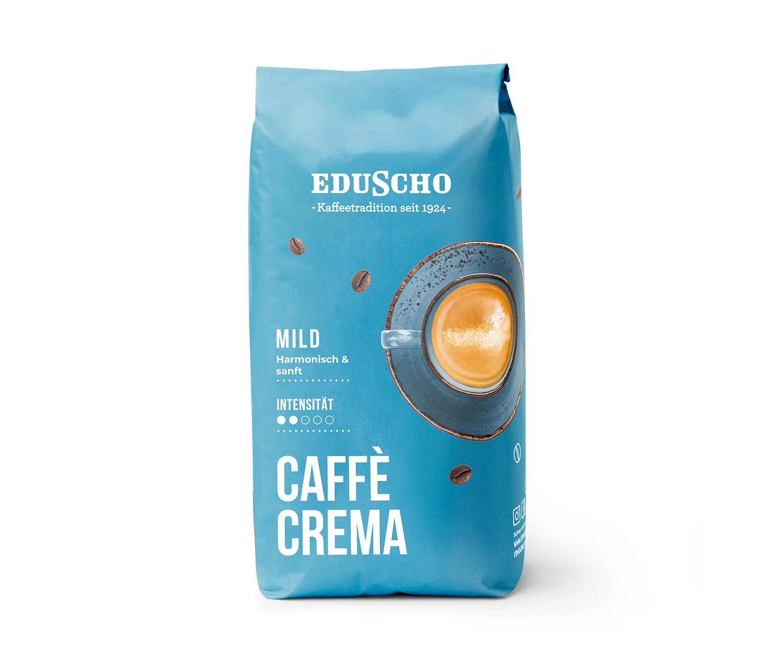 Eduscho Caffè Crema Mild - 1 kg Ganze Bohne online bestellen bei Tchibo  522684