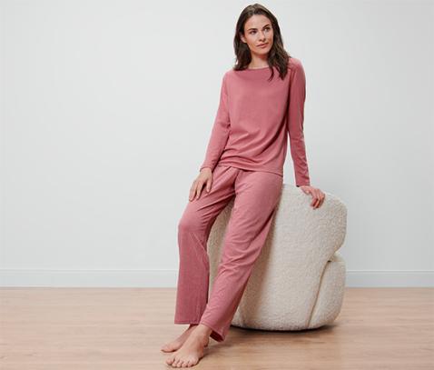 Damen Pyjama: Aus Flanell, Satin & mehr | Jetzt entdecken!