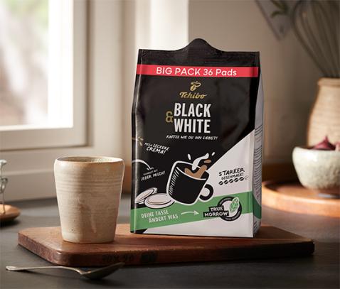BLACK & WHITE - 36 Pads online bestellen bei Tchibo 526607