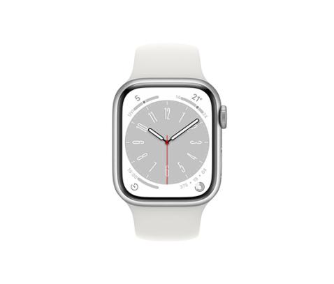Apple Watch Series 8, 41 mm, weiß online bestellen bei Tchibo 665641