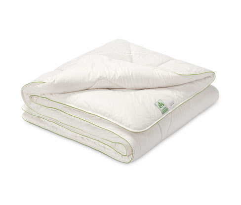 Tchibo irisette® greenline Duo-Steppbett mit Schurwolle - Weiss - 100% Baumwolle