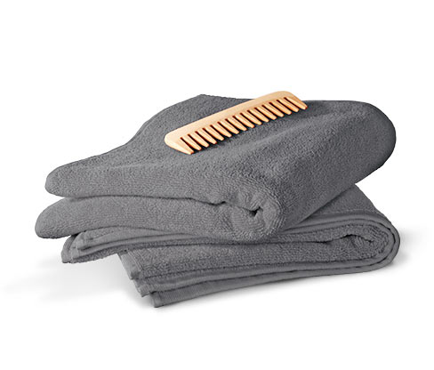 2 Frottier-Handtücher aus Bio-Baumwolle, grau online bestellen bei Tchibo  309674