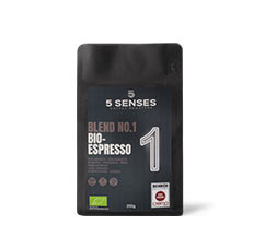 5 Senses - Blend No. 1 Espresso 250 g Ganze Bohne | roasted.