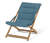 Faltbarer Relax-Sessel, blaugrau