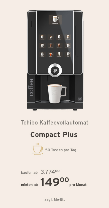 Fürs Büro - Kaffee, Kaffeevollautomaten und Zubehör von Tchibo