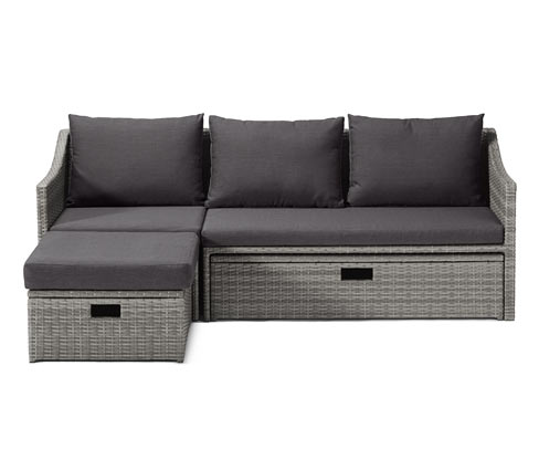 Garten Ausziehsofa Polyrattan Bei Tchibo